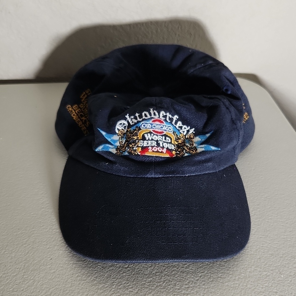 Octoberfest hat cap old Chicago world tour 2004 unique Headwear